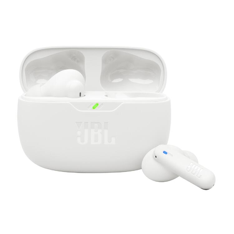 JBL Vibe Beam 2 | Écouteurs intra-auriculaires - Sans fil - Bluetooth - Technologie Smart Ambient - Blanc-SONXPLUS Rivière-du-Loup