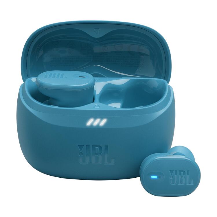 JBL Tune Buds 2 | Écouteurs intra-auriculaires - 100% - Sans fil - Bluetooth - Réduction de bruit - 6 microphones - Turquoise-SONXPLUS Rivière-du-Loup