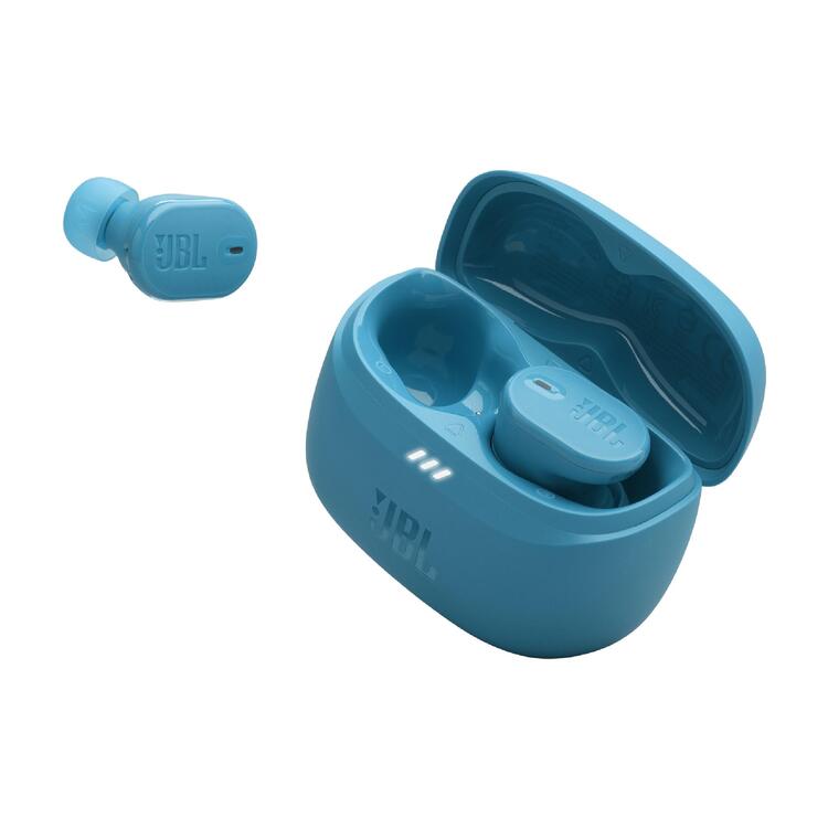 JBL Tune Buds 2 | Écouteurs intra-auriculaires - 100% - Sans fil - Bluetooth - Réduction de bruit - 6 microphones - Turquoise-SONXPLUS Rivière-du-Loup