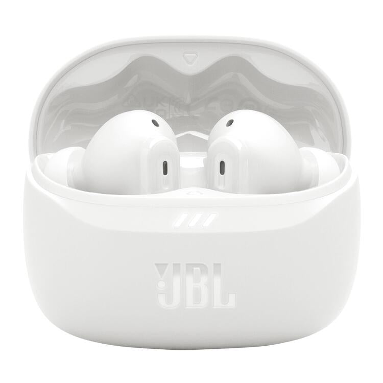 JBL Tune Beam 2 | Écouteurs intra-auriculaires - 100% Sans fil - Bluetooth - Smart Ambient - 6 Microphones - Blanc-SONXPLUS Rivière-du-Loup