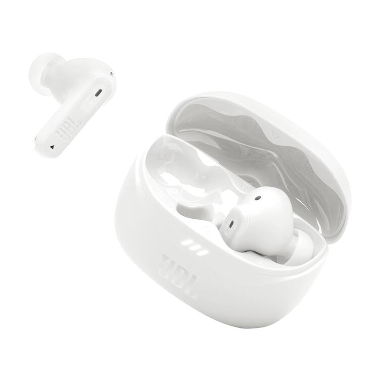 JBL Tune Beam 2 | Écouteurs intra-auriculaires - 100% Sans fil - Bluetooth - Smart Ambient - 6 Microphones - Blanc-SONXPLUS Rivière-du-Loup