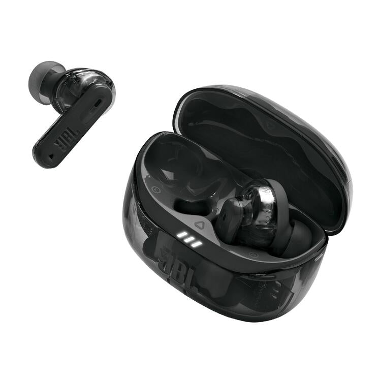 JBL Tune Beam 2 | Écouteurs intra-auriculaires - 100% Sans fil - Bluetooth - Smart Ambient - 6 Microphones - Noir Fantôme-SONXPLUS Rivière-du-Loup