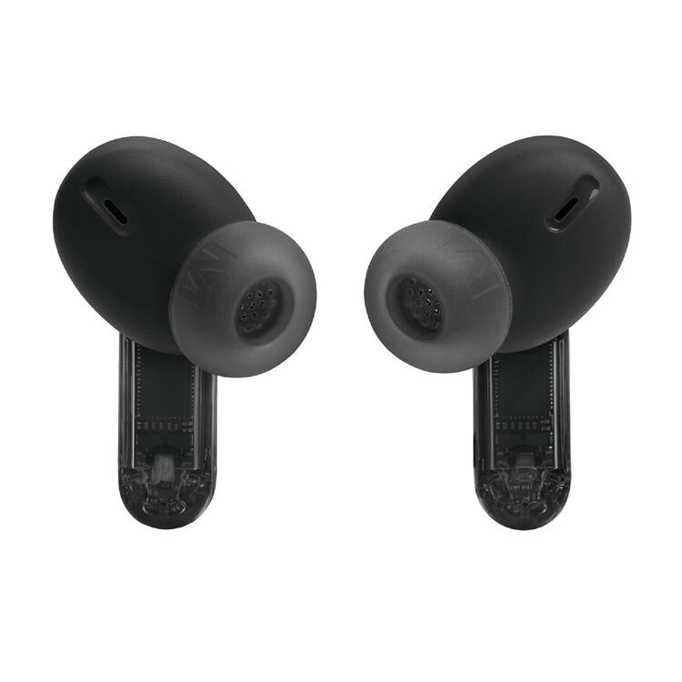 JBL Tune Beam 2 | Écouteurs intra-auriculaires - 100% Sans fil - Bluetooth - Smart Ambient - 6 Microphones - Noir Fantôme-SONXPLUS Rivière-du-Loup