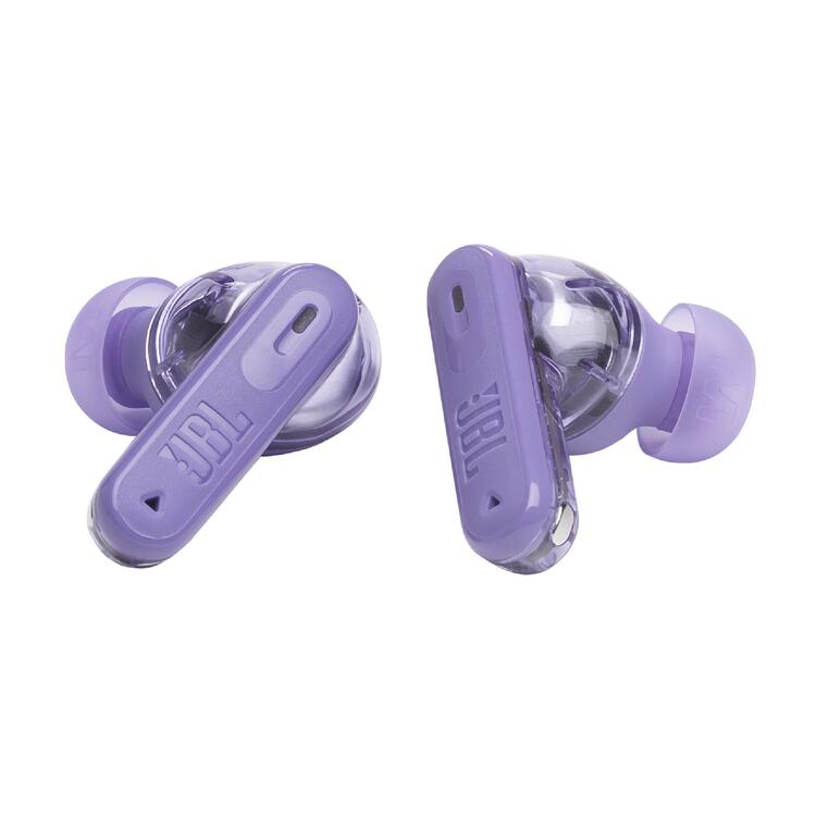JBL Tune Beam 2 | Écouteurs intra-auriculaires - 100% Sans fil - Bluetooth - Smart Ambient - 6 Microphones - Mauve Fantôme-SONXPLUS Rivière-du-Loup