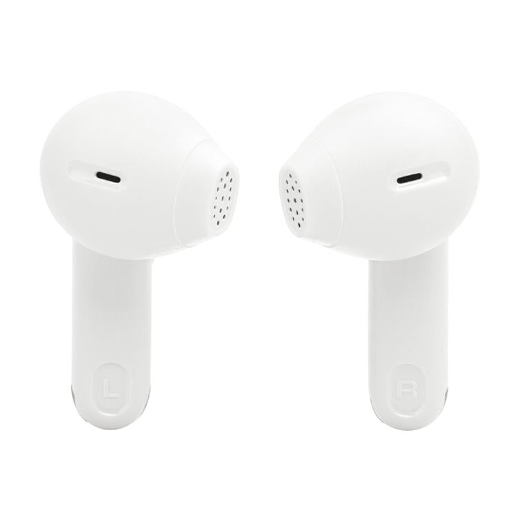 JBL Tune Flex 2 | Écouteurs intra-auriculaires - 100% Sans fil - Bluetooth - Réduction de bruit - 6 Microphones - IP54 - Blanc-SONXPLUS Rivière-du-Loup