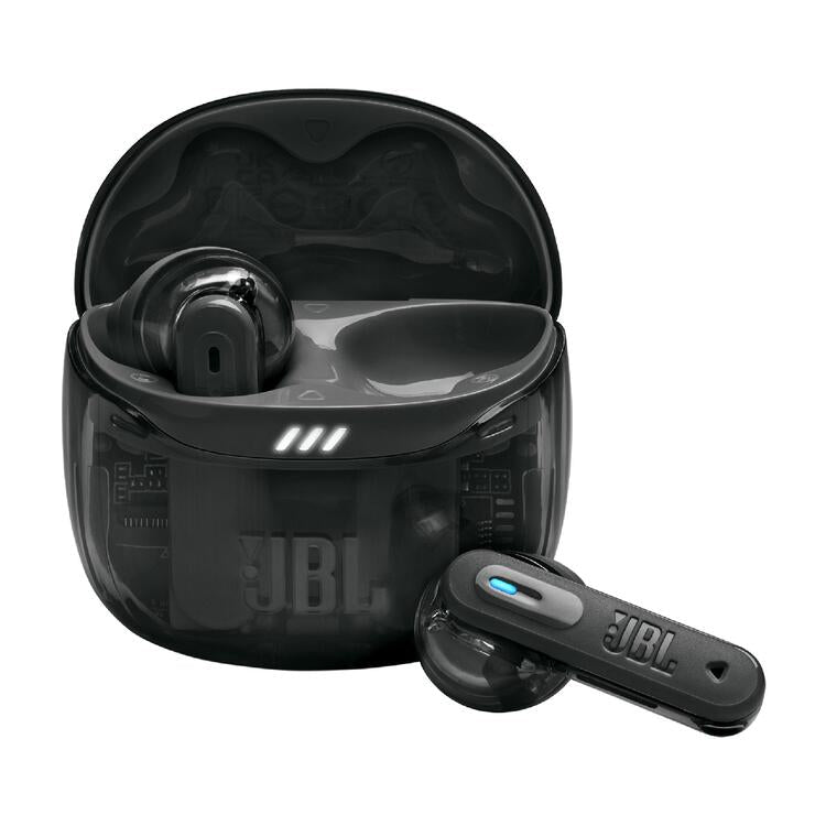 JBL Tune Flex 2 | Écouteurs intra-auriculaires - 100% Sans fil - Bluetooth - Réduction de bruit - 6 Microphones - IP54 - Noir Fantôme-SONXPLUS Rivière-du-Loup