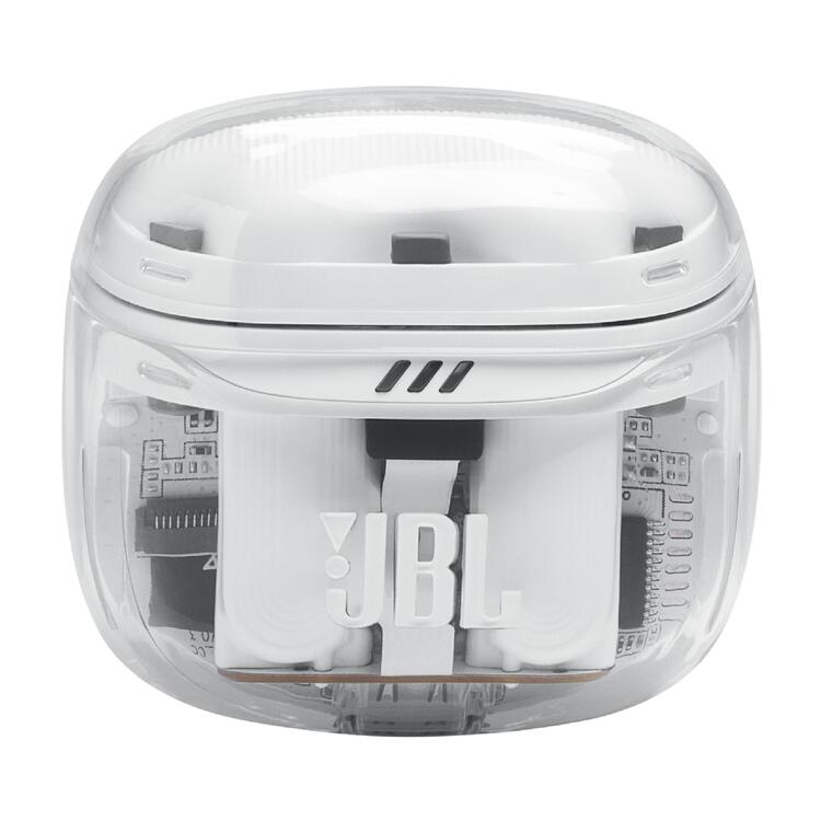 JBL Tune Flex 2 | Écouteurs intra-auriculaires - 100% Sans fil - Bluetooth - Réduction de bruit - 6 Microphones - IP54 - Blanc Fantôme-SONXPLUS Rivière-du-Loup