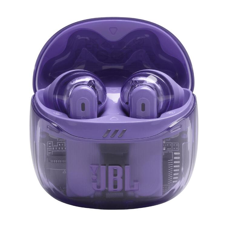 JBL Tune Flex 2 | Écouteurs intra-auriculaires - 100% Sans fil - Bluetooth - Réduction de bruit - 6 Microphones - IP54 - Mauve Fantôme-SONXPLUS Rivière-du-Loup