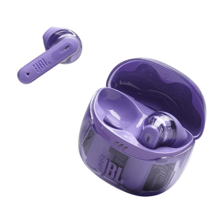 JBL Tune Flex 2 | Écouteurs intra-auriculaires - 100% Sans fil - Bluetooth - Réduction de bruit - 6 Microphones - IP54 - Mauve Fantôme-SONXPLUS Rivière-du-Loup