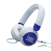 JBL JR320 | Écouteurs filaires circum-auriculaires pour enfant - JBL Safe Sound - Microphone - Bleu-SONXPLUS Rivière-du-Loup