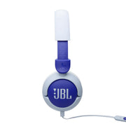 JBL JR320 | Écouteurs filaires circum-auriculaires pour enfant - JBL Safe Sound - Microphone - Bleu-SONXPLUS Rivière-du-Loup