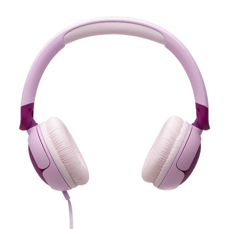 JBL JR320 | Écouteurs filaires circum-auriculaires pour enfant - JBL Safe Sound - Microphone - Mauve-SONXPLUS Rivière-du-Loup