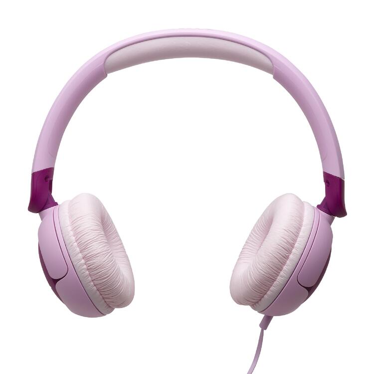 JBL JR320 | Écouteurs filaires circum-auriculaires pour enfant - JBL Safe Sound - Microphone - Mauve-SONXPLUS Rivière-du-Loup