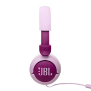 JBL JR320 | Écouteurs filaires circum-auriculaires pour enfant - JBL Safe Sound - Microphone - Mauve-SONXPLUS Rivière-du-Loup