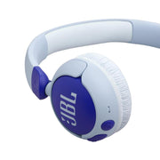 JBL JR 320BT | Écouteurs sans fil circum-auriculaires pour enfant - Bluetooth - JBL Safe Sound - Microphone - Bleu-SONXPLUS Rivière-du-Loup