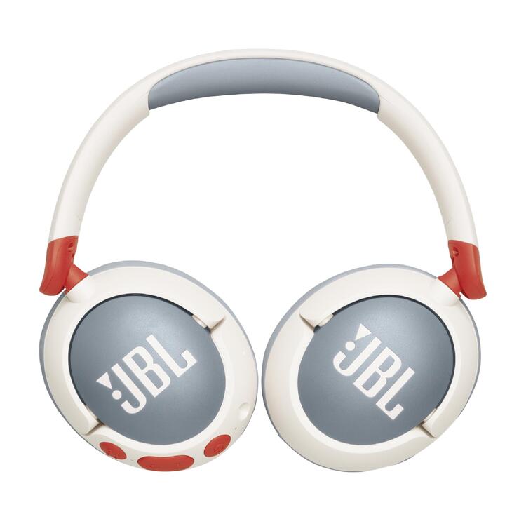 JBL JR 470NC | Écouteurs supra-auriculaire pour enfant - Sans fil - Bluetooth - Blanc-SONXPLUS Rivière-du-Loup