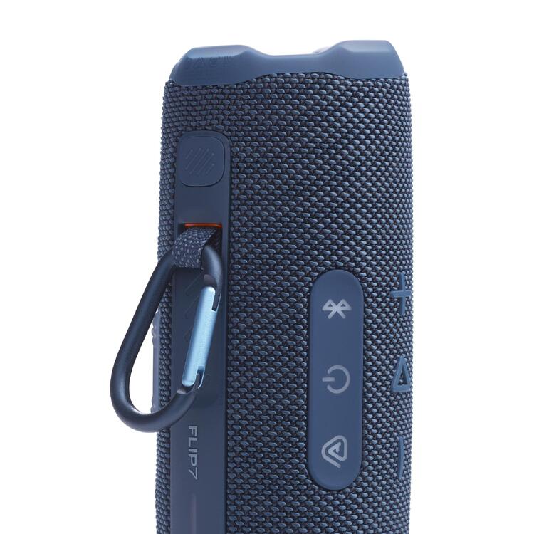 JBL Flip 7 | Haut-parleur portable - Bluetooth - Étanche - Jusqu'à 14 heures d'autonomie - Bleu-SONXPLUS Rivière-du-Loup