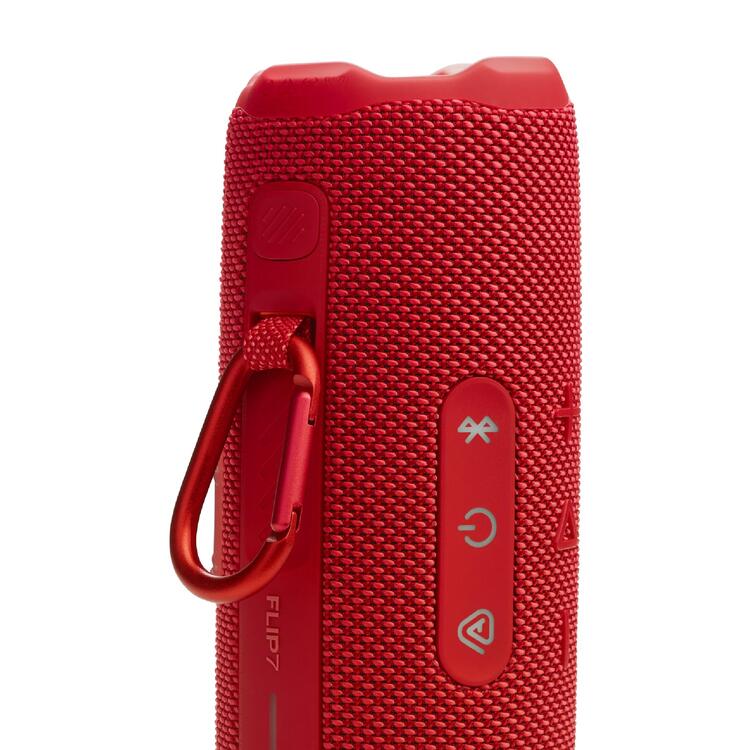 JBL Flip 7 | Haut-parleur portable - Bluetooth - Étanche - Jusqu'à 14 heures d'autonomie - Rouge-SONXPLUS Rivière-du-Loup