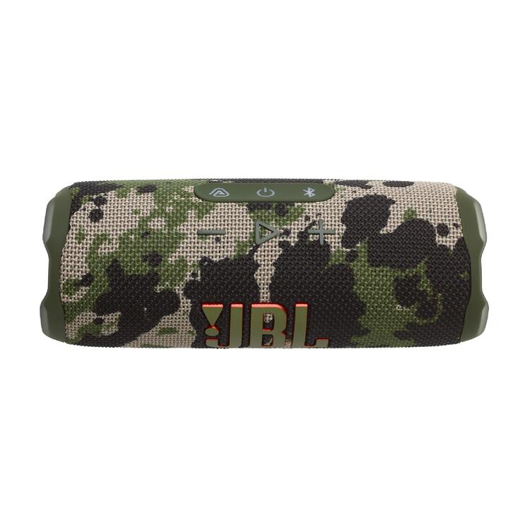 JBL Flip 7 | Haut-parleur portable - Bluetooth - Étanche - Jusqu'à 14 heures d'autonomie - Camouflage-SONXPLUS Rivière-du-Loup