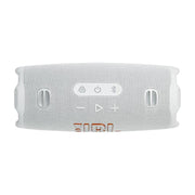 JBL Charge 6 | Haut-Parleur Portatif Bluetooth - Étanche - Auracast - 28 Heures d'autonomie - Blanc-SONXPLUS Rivière-du-Loup