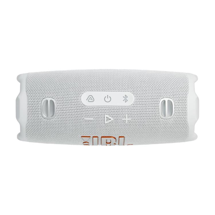 JBL Charge 6 | Haut-Parleur Portatif Bluetooth - Étanche - Auracast - 28 Heures d'autonomie - Blanc-SONXPLUS Rivière-du-Loup