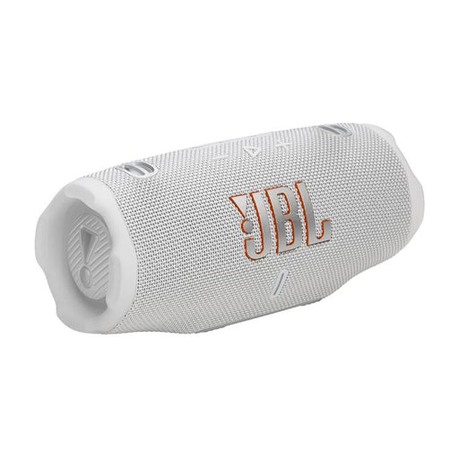 JBL Charge 6 | Haut-Parleur Portatif Bluetooth - Étanche - Auracast - 28 Heures d'autonomie - Blanc-SONXPLUS Rivière-du-Loup