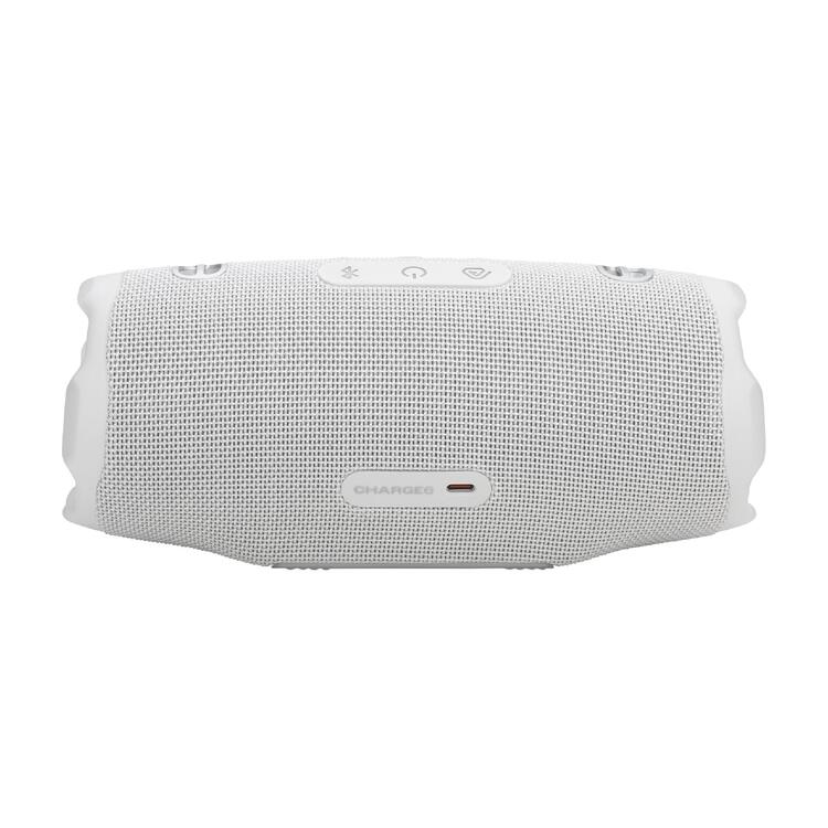 JBL Charge 6 | Haut-Parleur Portatif Bluetooth - Étanche - Auracast - 28 Heures d'autonomie - Blanc-SONXPLUS Rivière-du-Loup