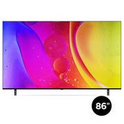 LG 86NANO80AUA | Téléviseur 86" LED 4K - UHD - Série NANO80A - 60Hz - Processeur IA a7 4K Gen8 - Noir-SONXPLUS Rivière-du-Loup