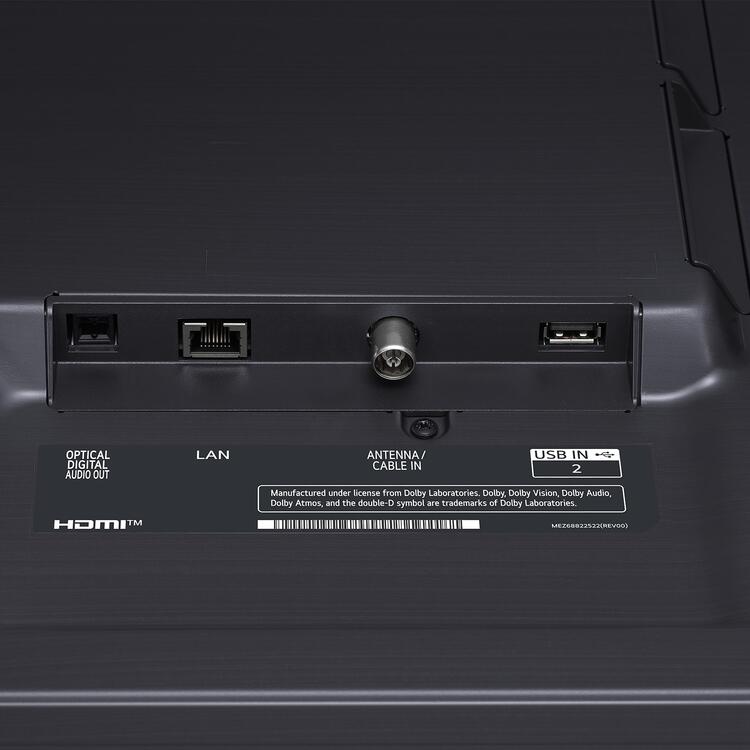 LG 86NANO80AUA | Téléviseur 86" LED 4K - UHD - Série NANO80A - 60Hz - Processeur IA a7 4K Gen8 - Noir-SONXPLUS Rivière-du-Loup