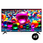 LG 43UA7700PUB | Téléviseur 43" - 4K Ultra HD - DEL - Série UA7700 - HDR - Smart WebOS - 60 Hz natif - Processeur IA a7 Gen8 4K - Noir-SONXPLUS Rivière-du-Loup