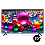 LG 50UA7700PUB | Téléviseur 50" - 4K Ultra HD - DEL - Série UA7700 - HDR - Smart WebOS - 60 Hz natif - Processeur IA a7 Gen8 4K - Noir-SONXPLUS Rivière-du-Loup