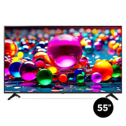 LG 55UA7700PUB | Téléviseur 55" - 4K Ultra HD - DEL - Série UA7700 - HDR - Smart WebOS - 60 Hz natif - Processeur IA a7 Gen8 4K - Noir-SONXPLUS Rivière-du-Loup