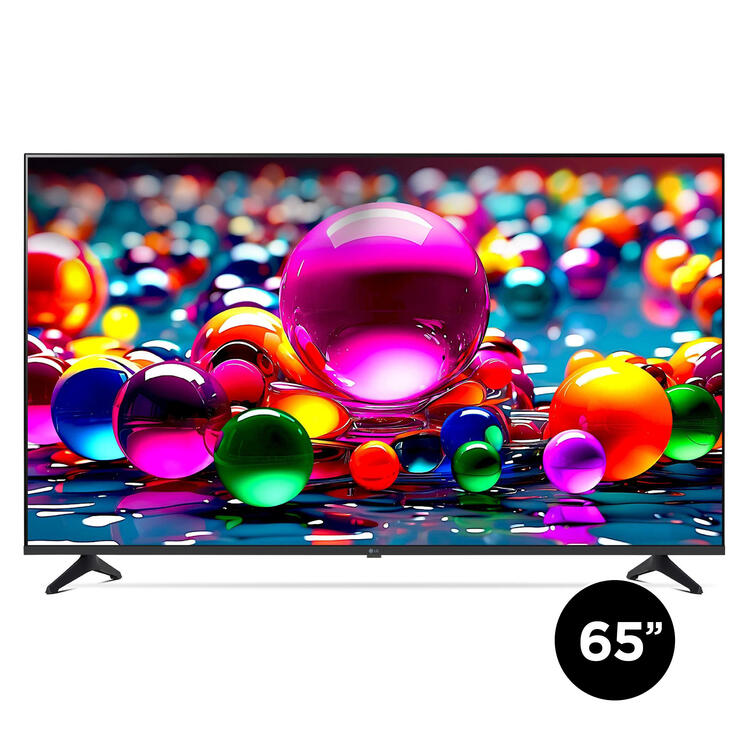 LG 65UA7700PUB | Téléviseur 65" - 4K Ultra HD - DEL - Série UA7700 - HDR - Smart WebOS - 60 Hz natif - Processeur IA a7 Gen8 4K - Noir-SONXPLUS Rivière-du-Loup