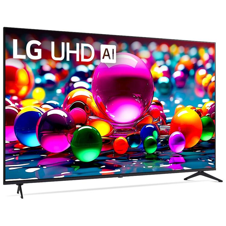 LG 75UA7700PUA | Téléviseur 75" - 4K Ultra HD - DEL - Série UA7700 - HDR - Smart WebOS - 60 Hz natif - Processeur IA a7 Gen8 4K - Noir-SONXPLUS Rivière-du-Loup