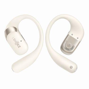SHOKZ OpenFit 2 | Écouteurs à oreilles ouvertes - Jusqu'à 48 heures d'écoute - Bluetooth - Beige-SONXPLUS Rivière-du-Loup