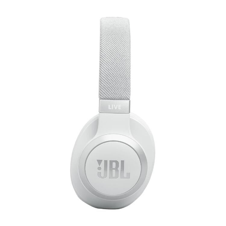 JBL Live 770NC | Écouteurs circum-auriculaires - Sans fil - Bluetooth - Blanc-SONXPLUS Rivière-du-Loup