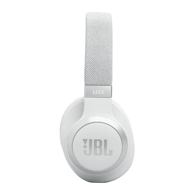 JBL Live 770NC | Écouteurs circum-auriculaires - Sans fil - Bluetooth - Blanc-SONXPLUS Rivière-du-Loup