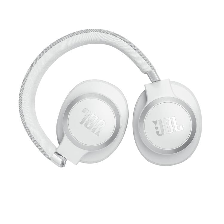 JBL Live 770NC | Écouteurs circum-auriculaires - Sans fil - Bluetooth - Blanc-SONXPLUS Rivière-du-Loup