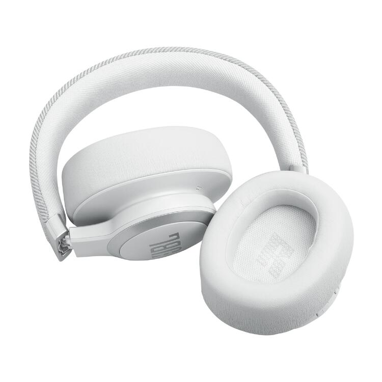 JBL Live 770NC | Écouteurs circum-auriculaires - Sans fil - Bluetooth - Blanc-SONXPLUS Rivière-du-Loup