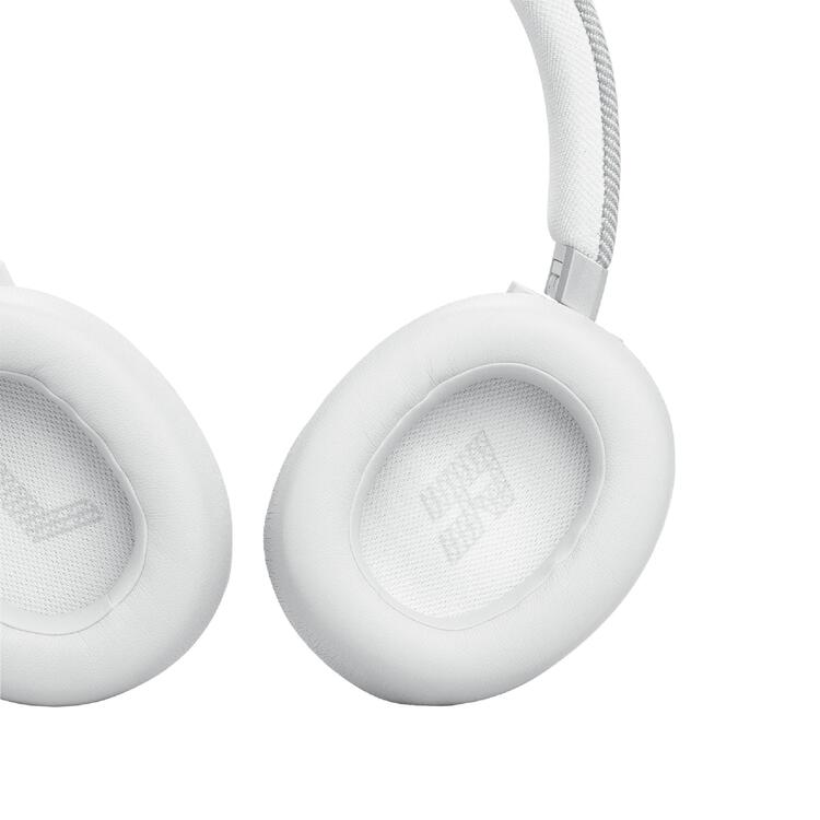 JBL Live 770NC | Écouteurs circum-auriculaires - Sans fil - Bluetooth - Blanc-SONXPLUS Rivière-du-Loup