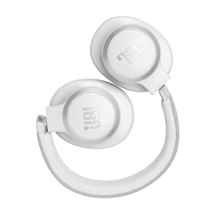 JBL Live 770NC | Écouteurs circum-auriculaires - Sans fil - Bluetooth - Blanc-SONXPLUS Rivière-du-Loup