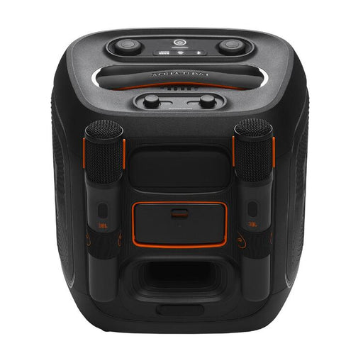 JBL PartyBox Encore 2 | Haut-parleur portatif - Sans fil - Bluetooth - 100 W - 2 Microphones inclus - Noir-SONXPLUS Rivière-du-Loup