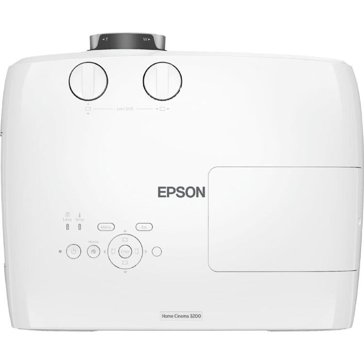Epson Home Cinema 3200 | Projecteur 3LCD Cinéma maison - 16:9 - 4K Pro-UHD - Blanc-SONXPLUS Rivière-du-Loup