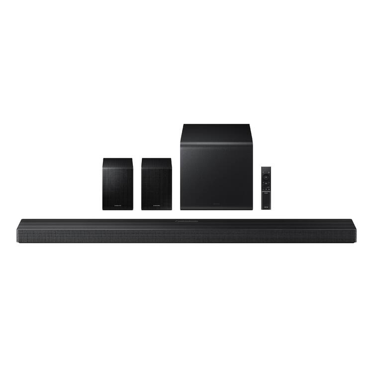 Samsung HW-QS750F | Barre de son - 5.1.2 canaux - Dolby ATMOS - Avec caisson de graves sans fil - Série Q - Bluetooth - Noir-Sonxplus Rivière-du-Loup