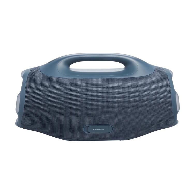 JBL Boombox 4 | Haut-parleur portatif - Bluetooth - IP68 - Jusqu'à 34 heures - Bleu-SONXPLUS Rivière-du-Loup