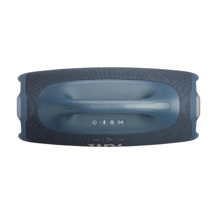 JBL Boombox 4 | Haut-parleur portatif - Bluetooth - IP68 - Jusqu'à 34 heures - Bleu-SONXPLUS Rivière-du-Loup