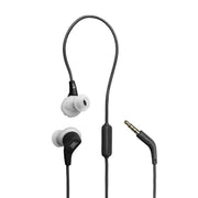 JBL Endurance Run 3 | Écouteurs intra-auriculaires - Sport - Filaire - IP65 - Noir/Gris-SONXPLUS Rivière-du-Loup