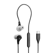 JBL Endurance Run 3C | Écouteurs intra-auriculaires - USB-C - Sport - Filaire - IP65 - Noir/Gris-SONXPLUS Rivière-du-Loup