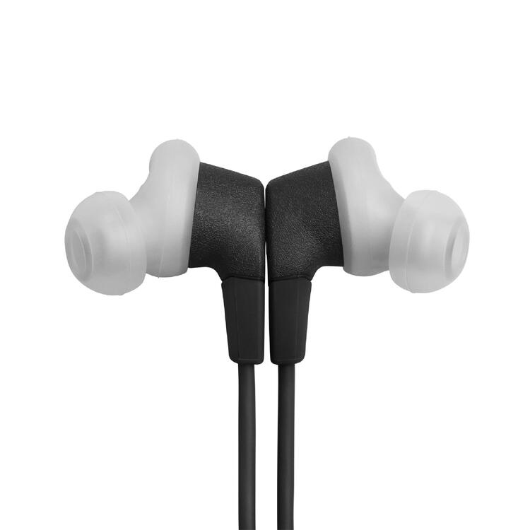 JBL Endurance Run 3C | Écouteurs intra-auriculaires - USB-C - Sport - Filaire - IP65 - Noir/Gris-SONXPLUS Rivière-du-Loup