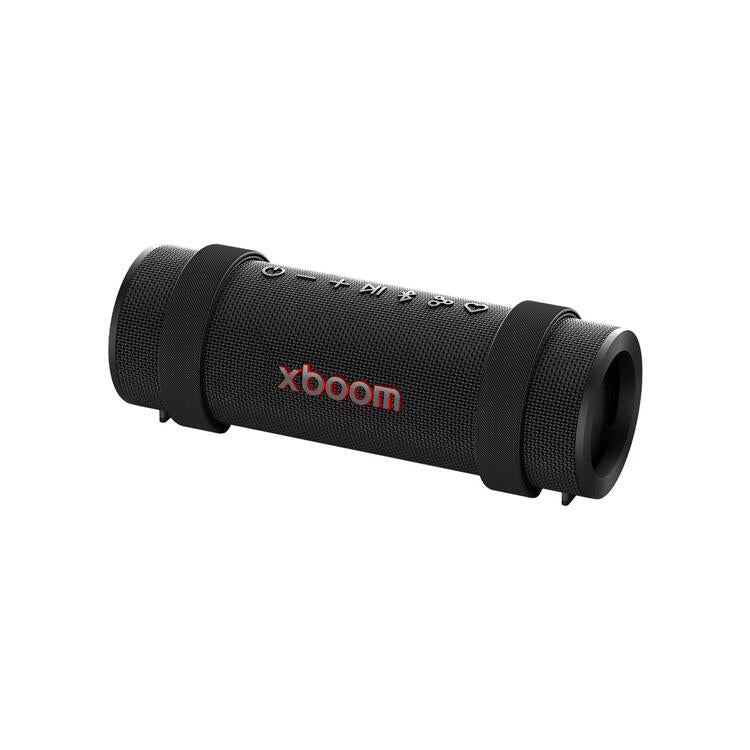 LG xboom Grab | Haut-parleur portatif - Bluetooth - IP67 - Éclairage AI - Noir-SONXPLUS Rivière-du-Loup